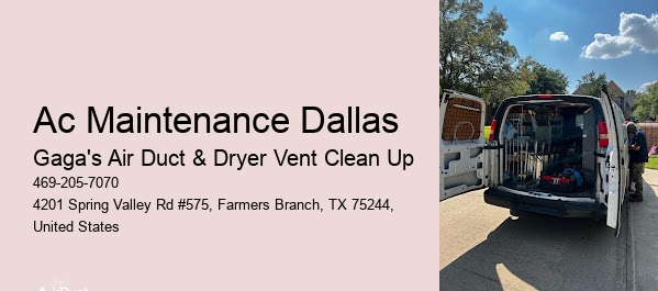 Ac Maintenance Dallas