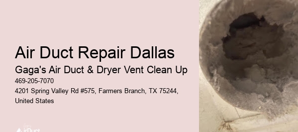 Air Duct Repair Dallas