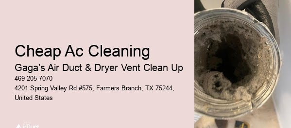 Cheap Ac Cleaning