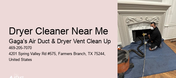 Dryer Cleaner Near Me