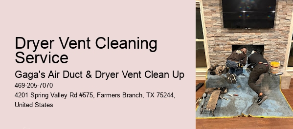 Dryer Vent Cleaning Service