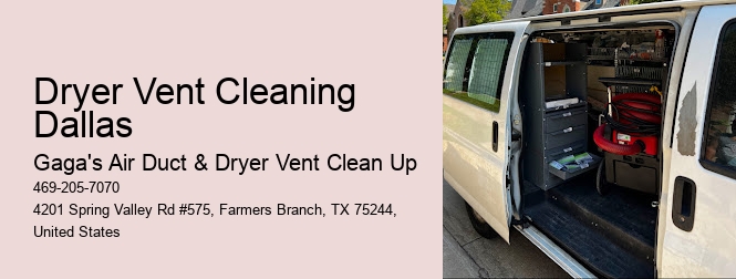 Dryer Vent Cleaning Dallas