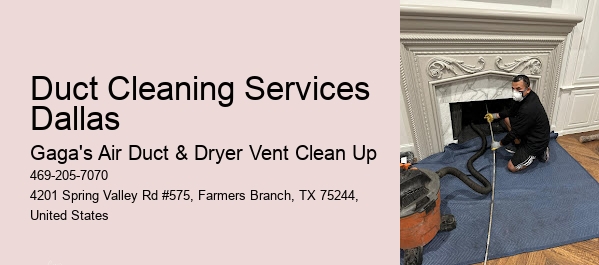 Duct Cleaning Services Dallas