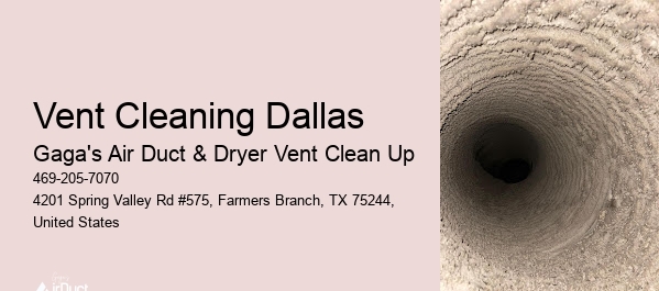 Vent Cleaning Dallas