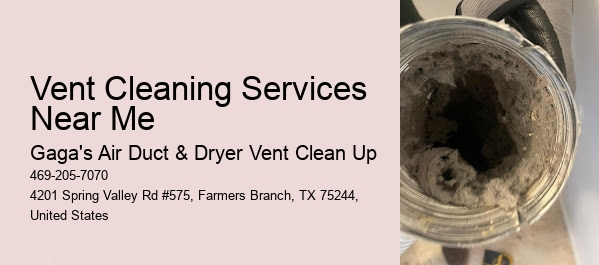 Vent Cleaning Services Near Me